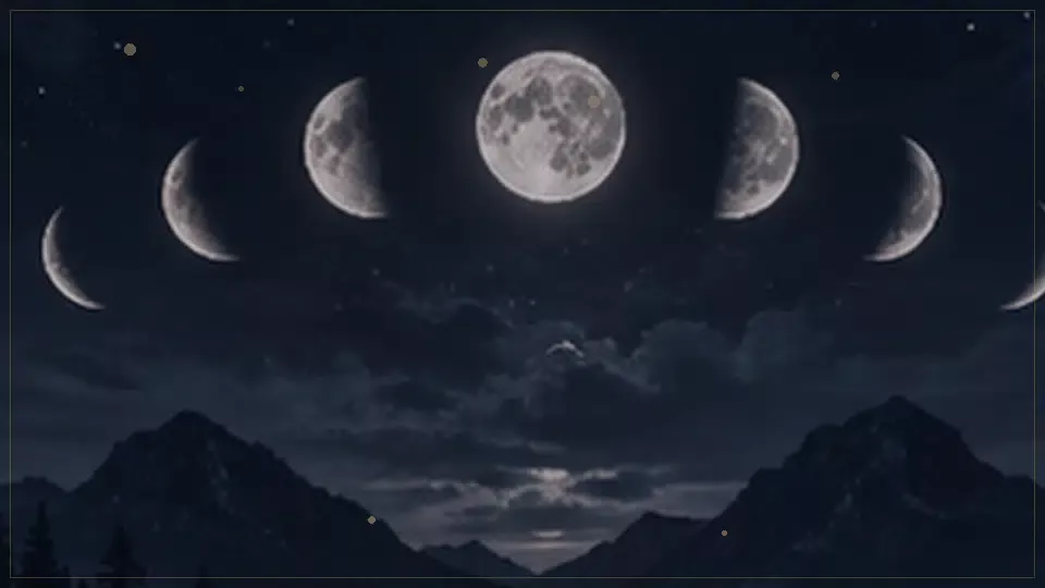 Complete guide: The magical lunar calendar — thematic illustration